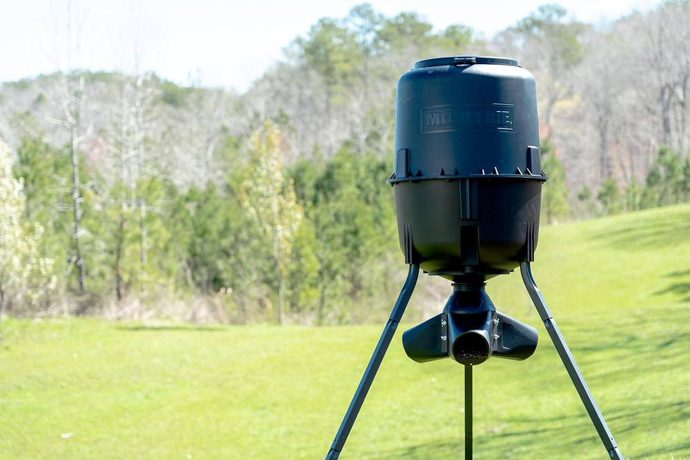 Moultrie Gravity Deer Feeder - Tripod Game Feeder - Easy Conversion Adapter - Pr