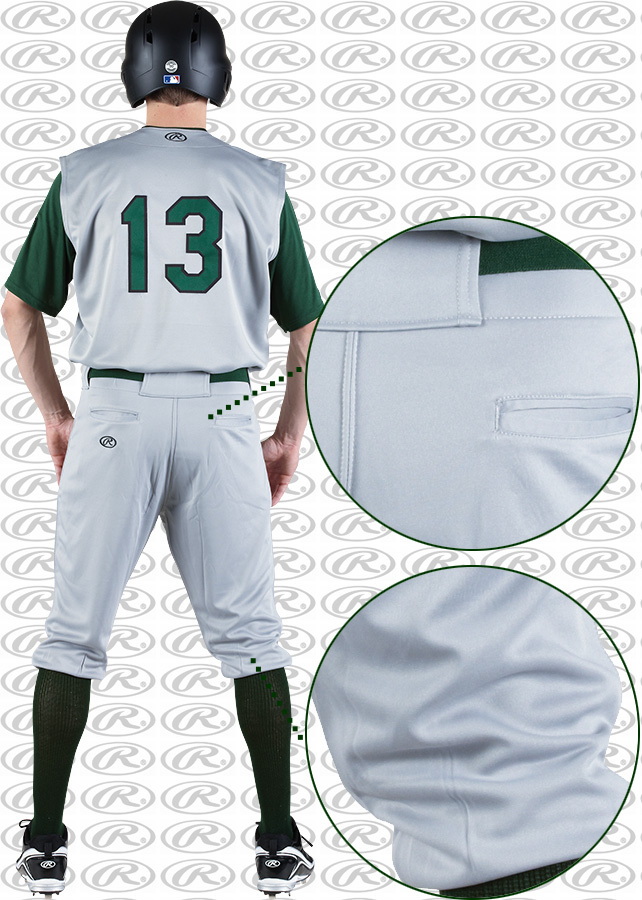 Rawlings Premium Knee-High Fit "Knicker" Adult Mens Baseball Pants BP150K