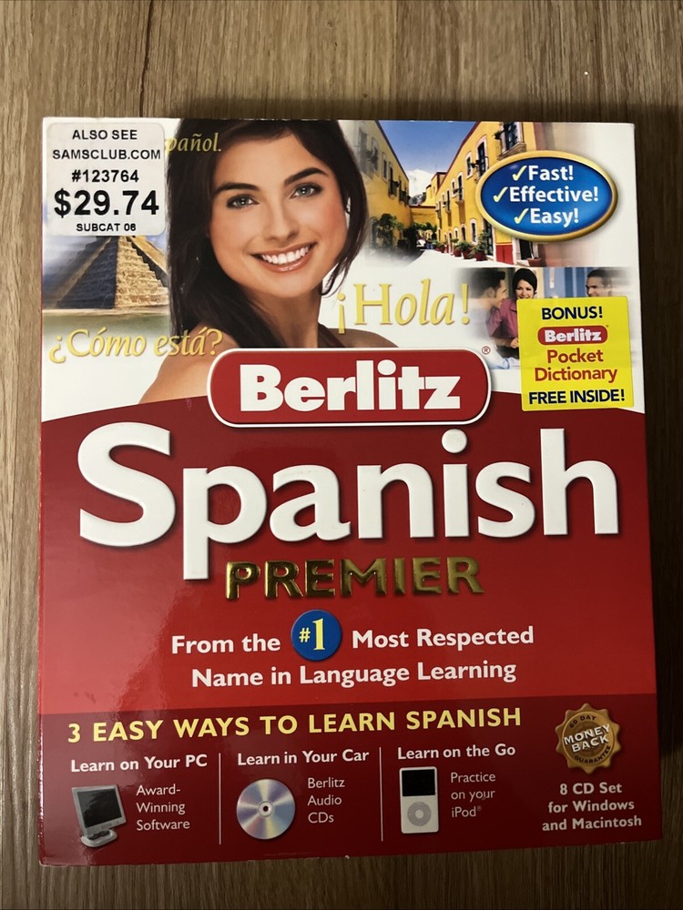 Nova Development US Berlitz Spanish Premier NEW