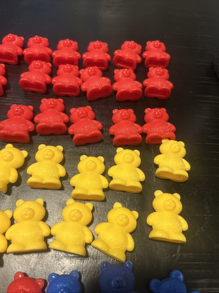 Learning Resources 125 Three Bear Family Counters Educational Counting & Sorting