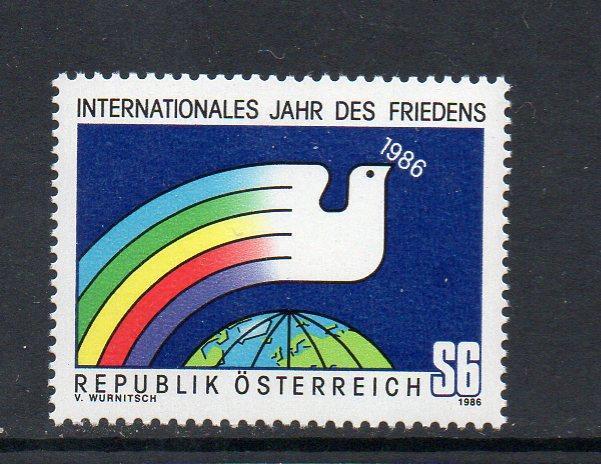AUSTRIA MNH 1986 SG2082 INTERNATIONAL PEACE YEAR