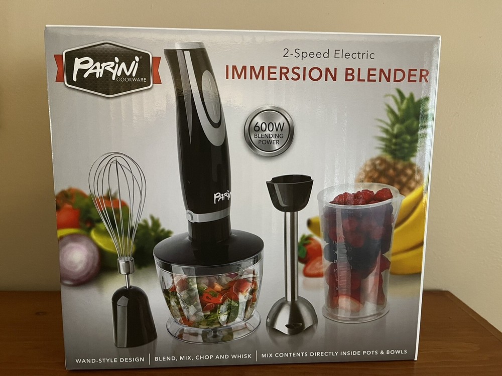Immersion Blender 2-Speed Electeic Parini - NEW.