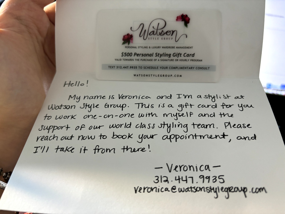 watson style group gift card