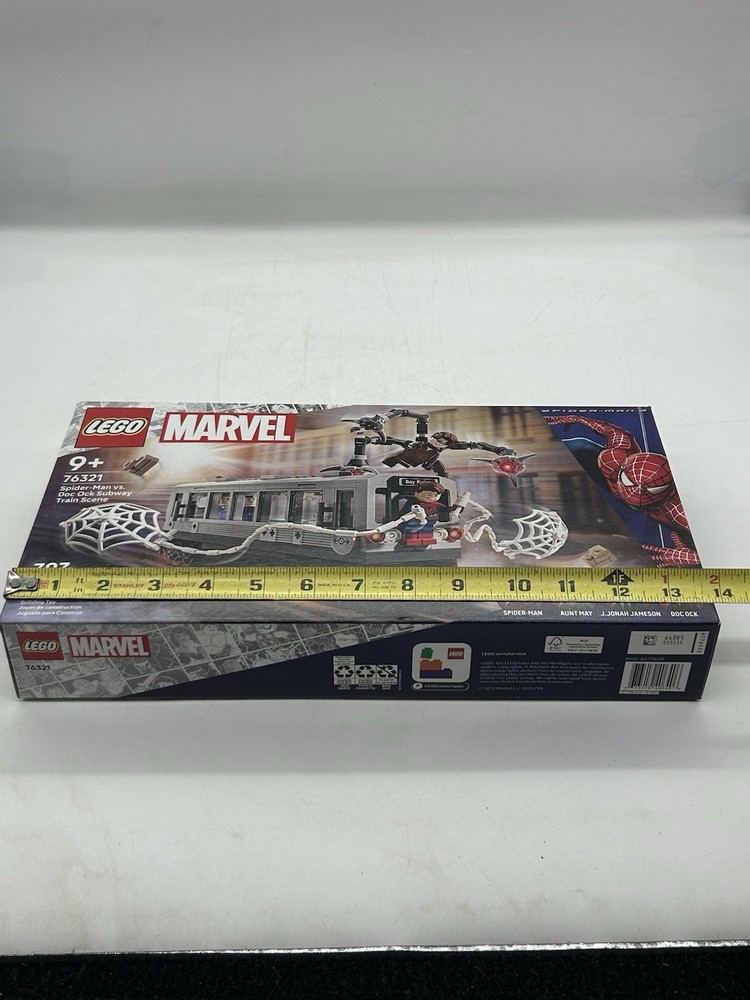 Lego Marvel Build Set #76321 Spider-Man vs. Doc Ock Subway Train Scene