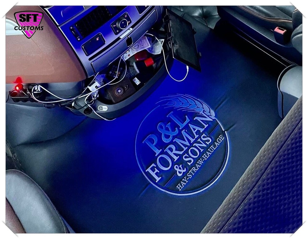 DAF XG ENGINE COVER  ONLY  SMOOTH WITH CUSTOM EMBROIDERY