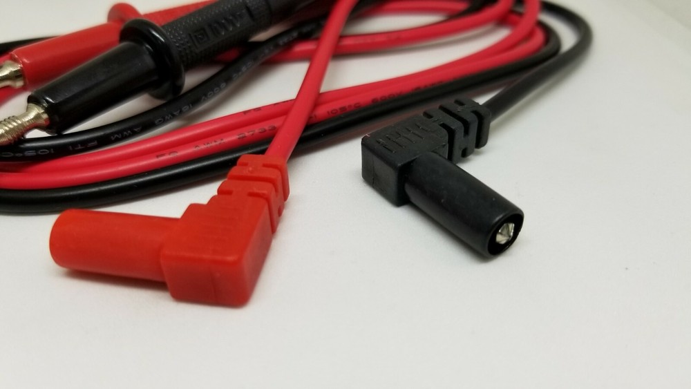 5 Pair Universal Probe Wire Cable Test Leads Pin Digital Multimeter Needle Tip