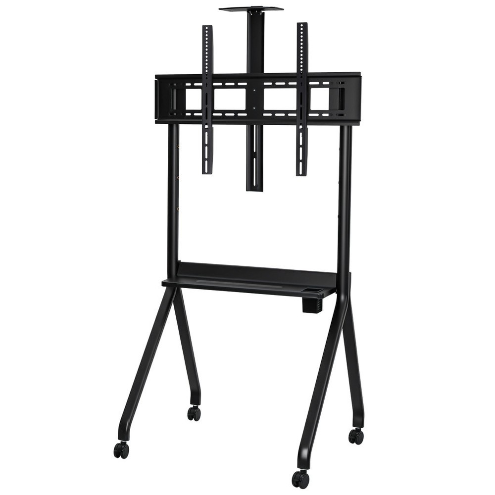 Smart Board Stand for 42-86" Interactive Whiteboard Lockable Wheel Height Adjust