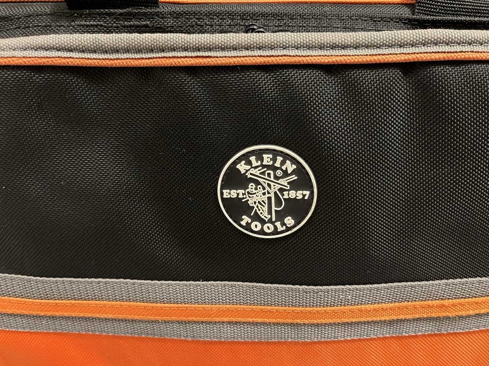 Klein Tools Large Tool Bag Technician Tradesman Carry Bag Pockets