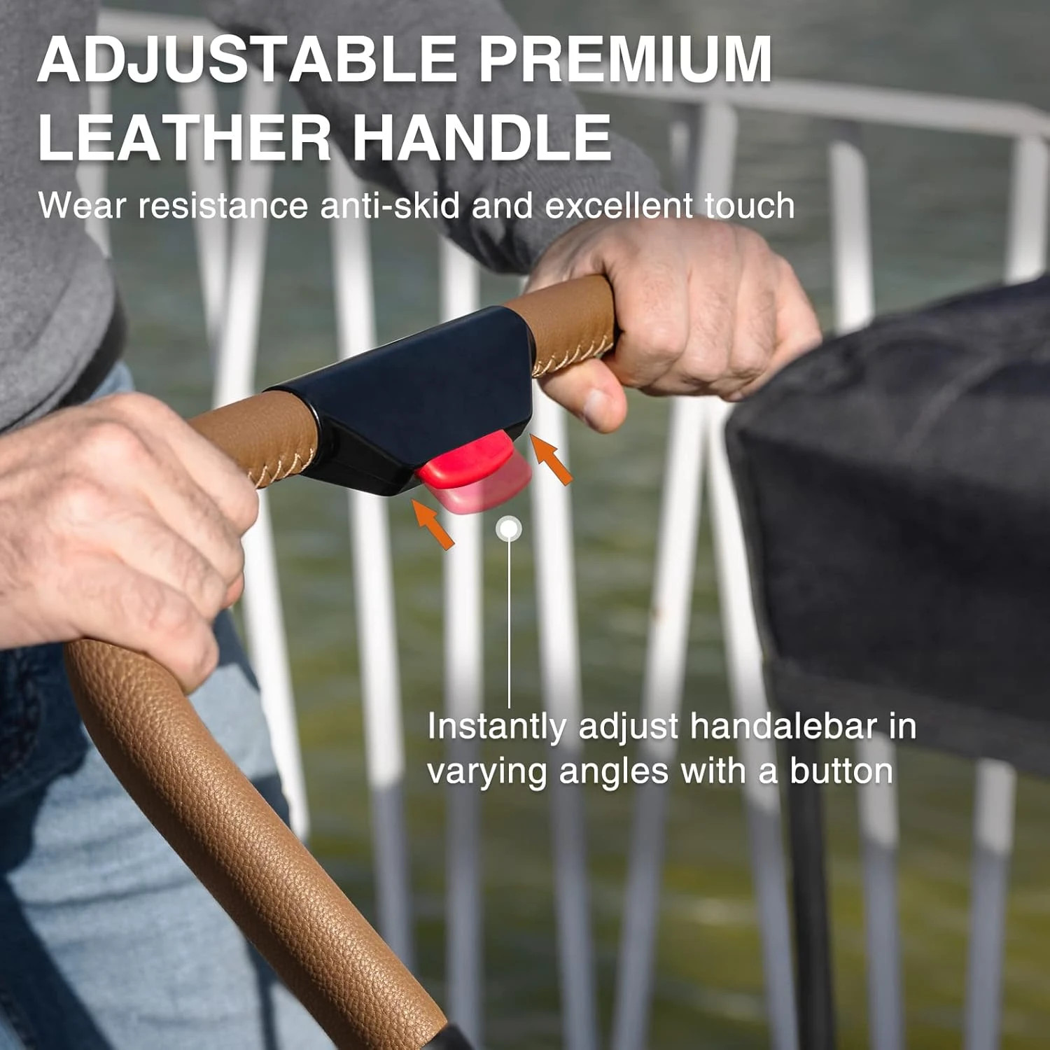 Pet Stroller with Detachable Carrier - Ideal for Small to Medium Dogs & Cats ...