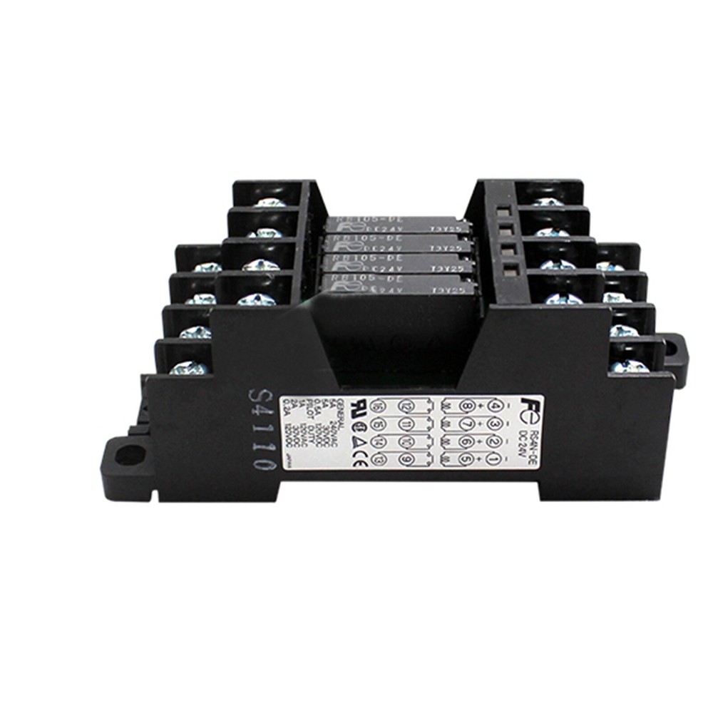 FUJI RS4N-DE Terminal Relay Module Solid State Relay