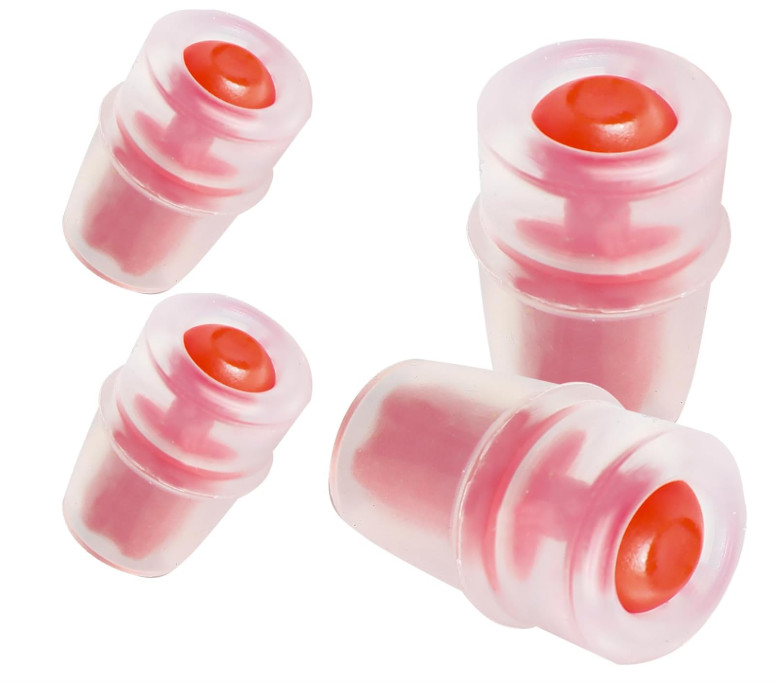 Bite Valve Replacement 4-Pack with Shutoff Valve & O-Ring for Hydration Pack