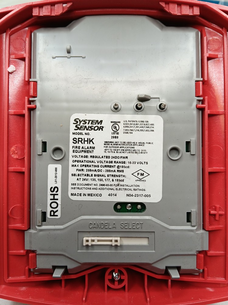 System Sensor SRHK Strobe, High-candela, Outdoor *Wrong Box*