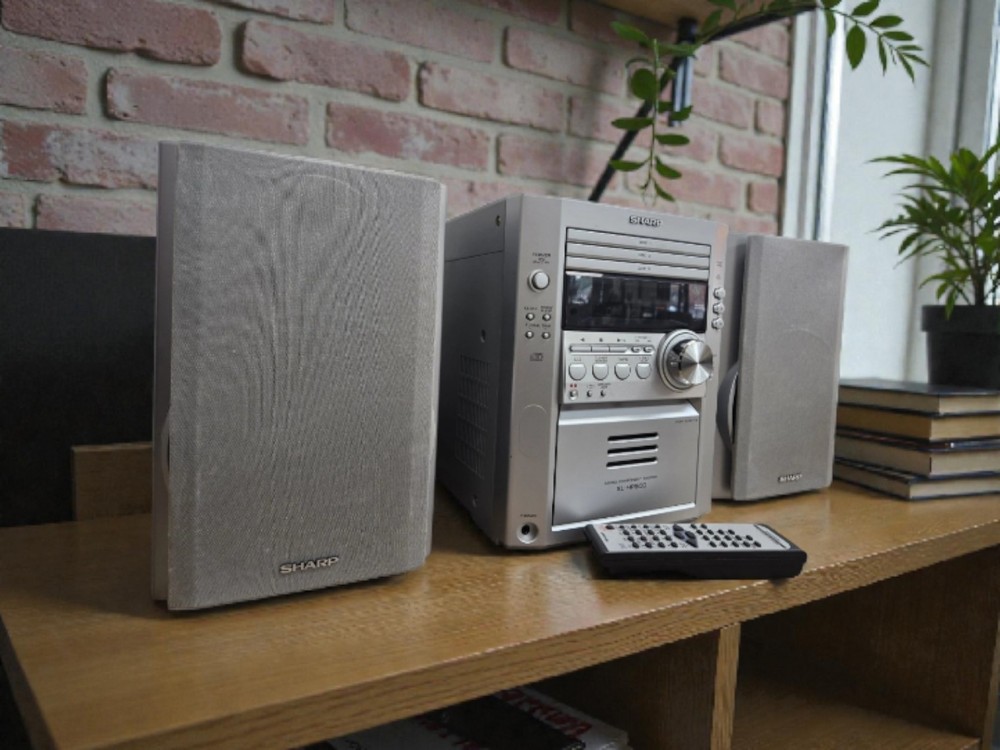 Sharp XL-HP500 stereo components system w/remot  fully working