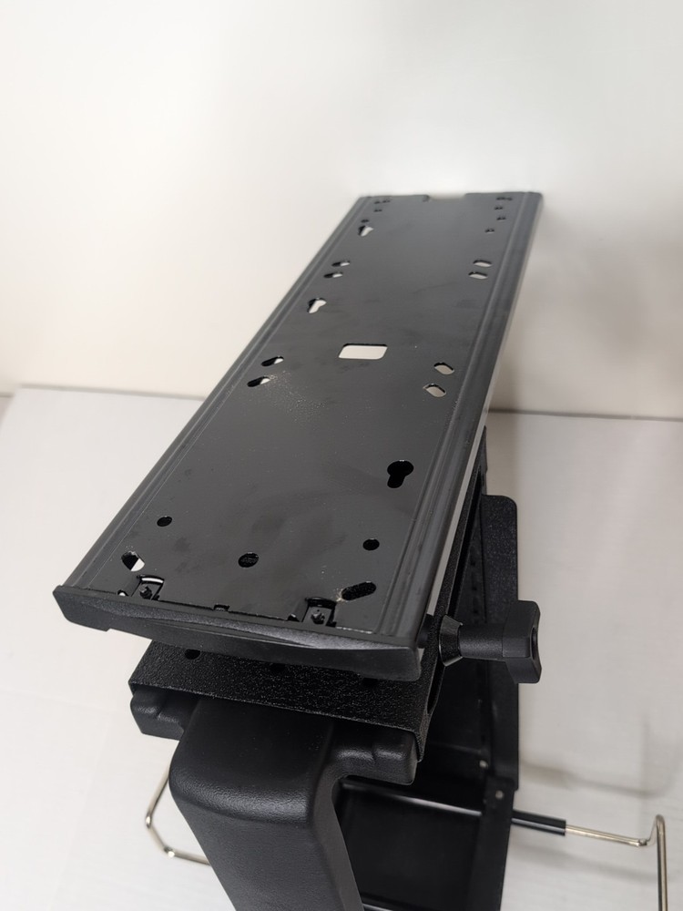 Workrite Vertical Sliding CPU Holder For Desk Adjustable Locking