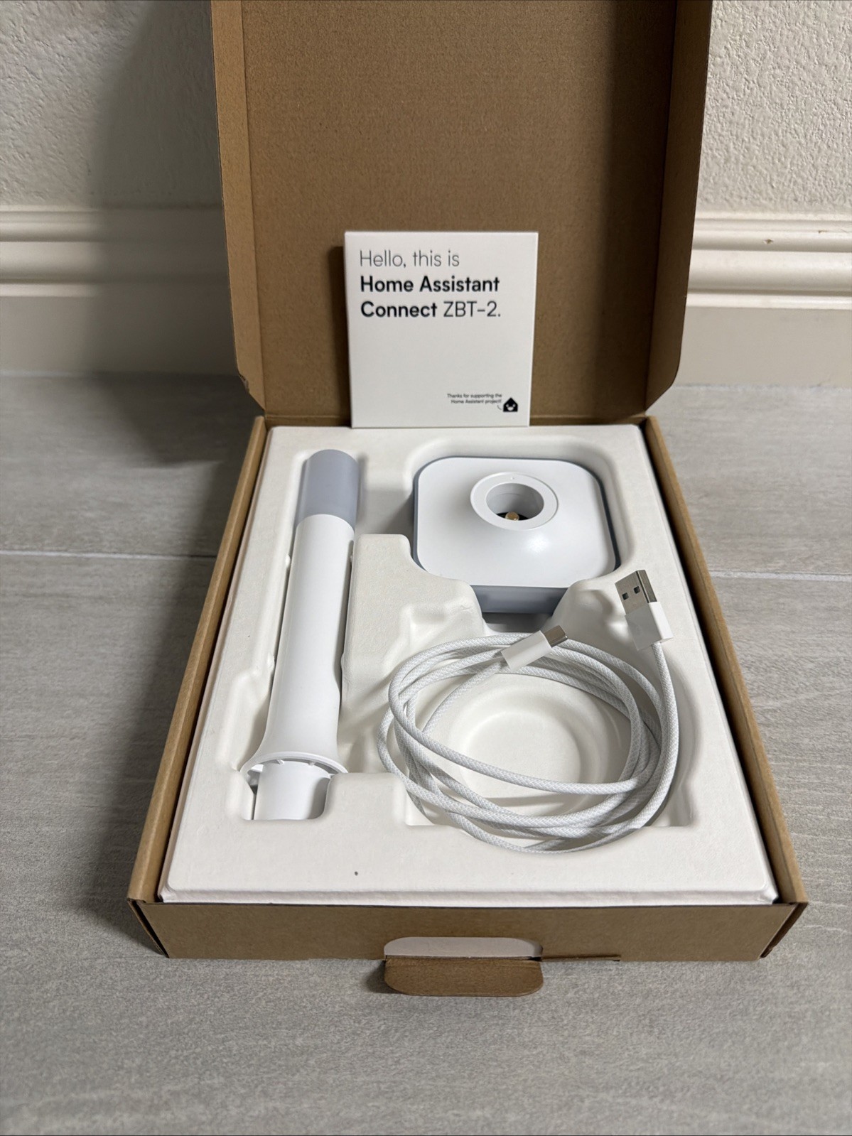 Home Assistant Connect ZBT-2 Zigbee / Thread USB-A Hub Antenna