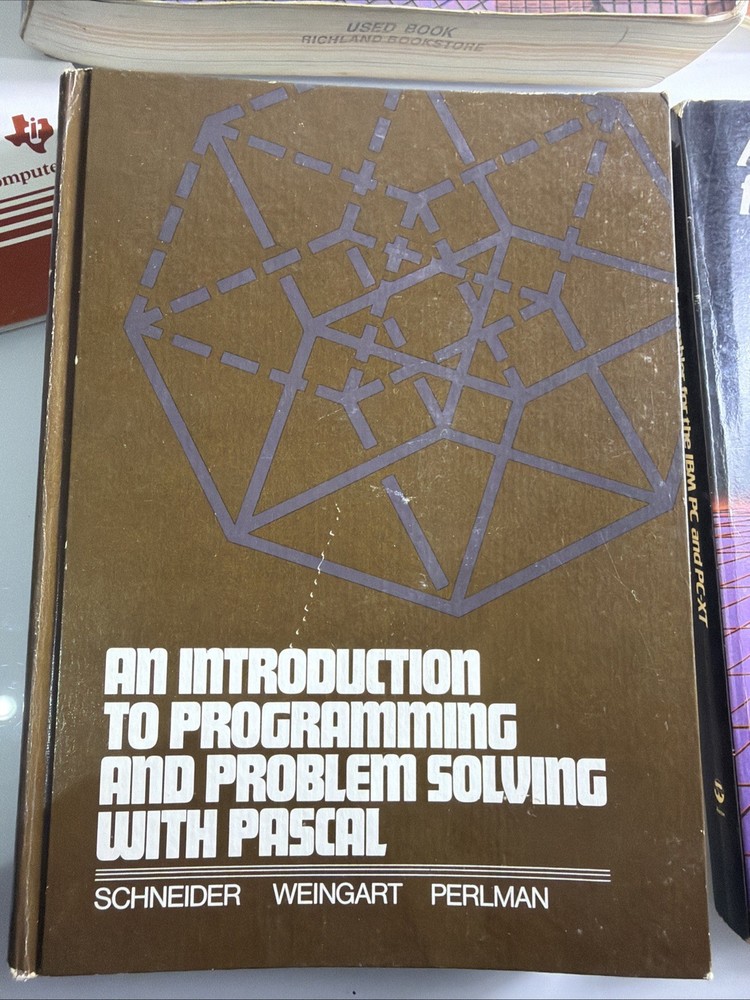 Vintage Computer Programming/ Tech Books Lot