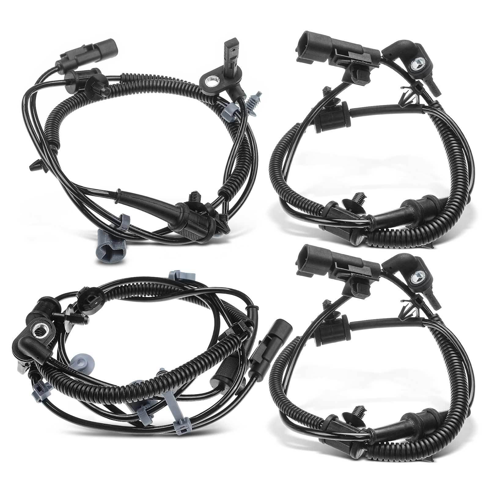 4x Front & Rear ABS Wheel Speed Sensor for Chevy Impala 2014-2018 2020 Malibu