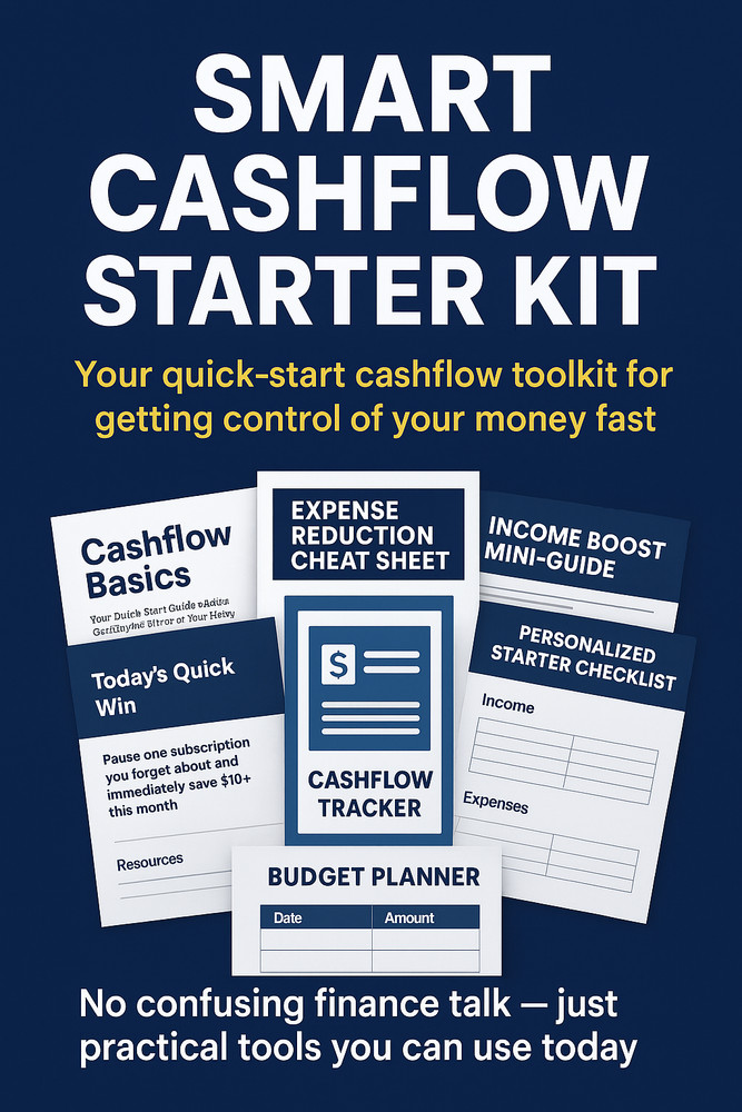 Budget Planner USB + Cashflow Coaching | Expense Tracker Cashflow Projection