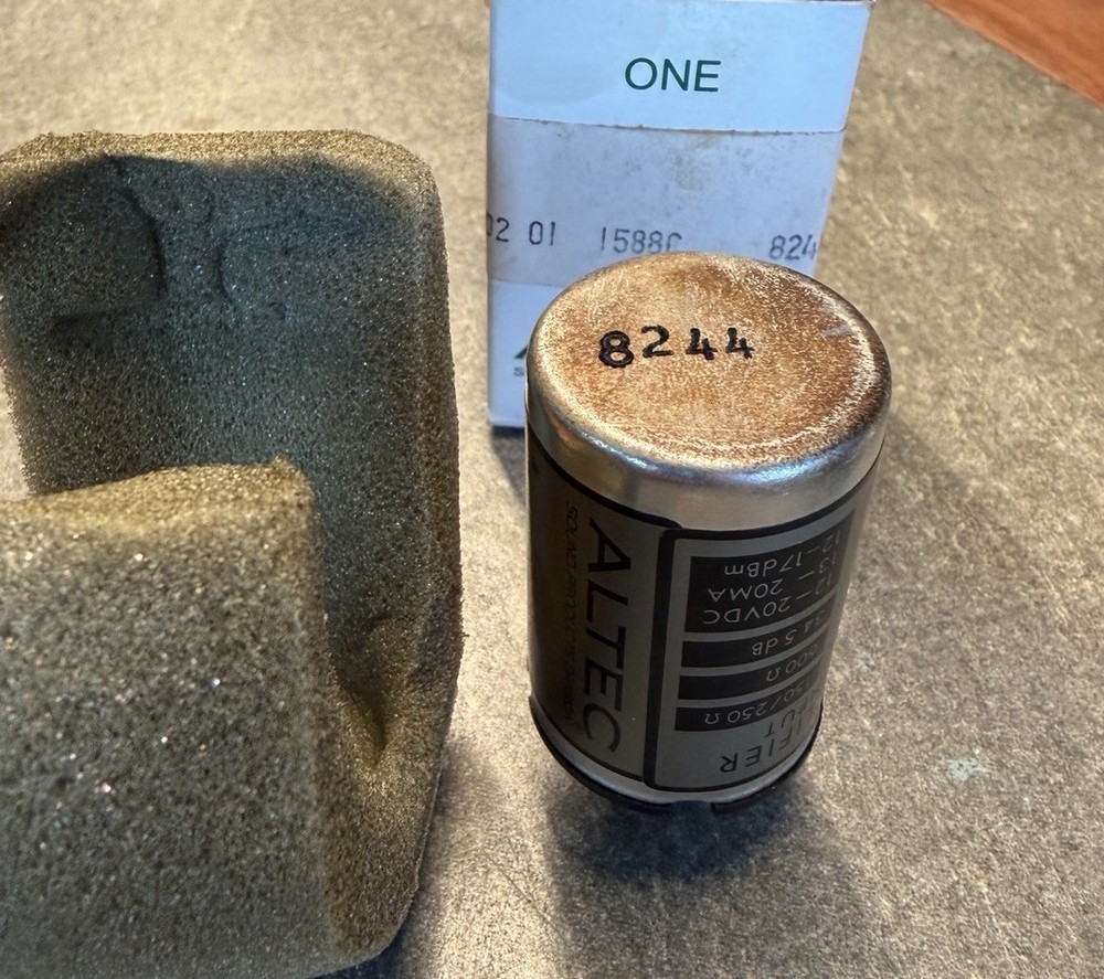 NEW NOS Altec 1588C Transistor Preamplifier Transformer with Isolated Input