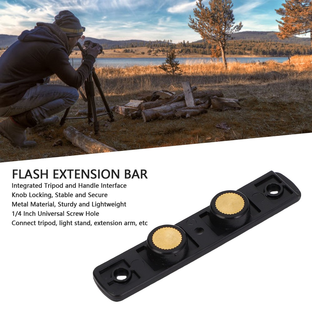 Versatile Flash Extension Bar For Godox AD100Pro Light Stand Tripod Mount CMTP