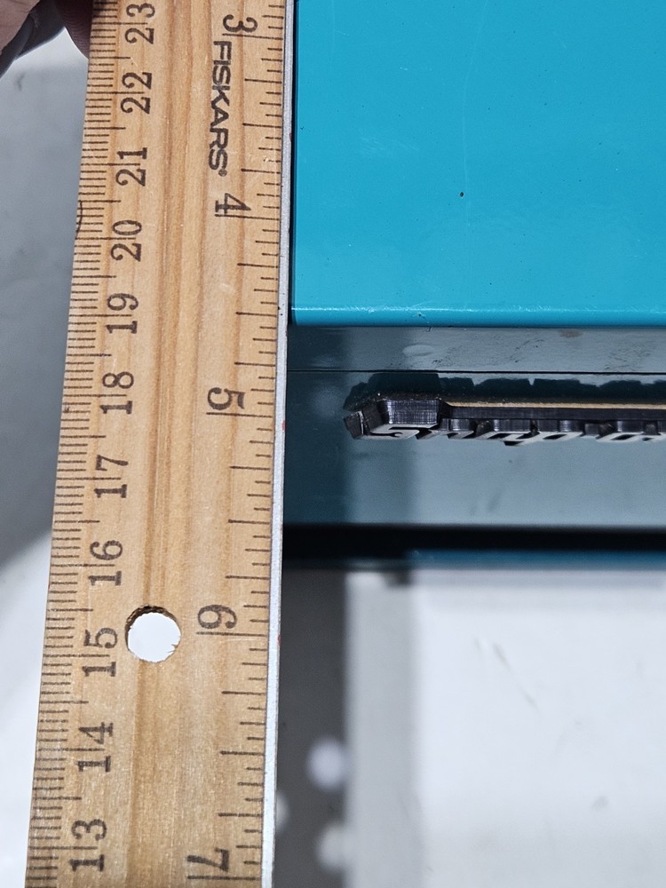 Snap-on Tools TEAL Micro Mini Tool Box Top Chest