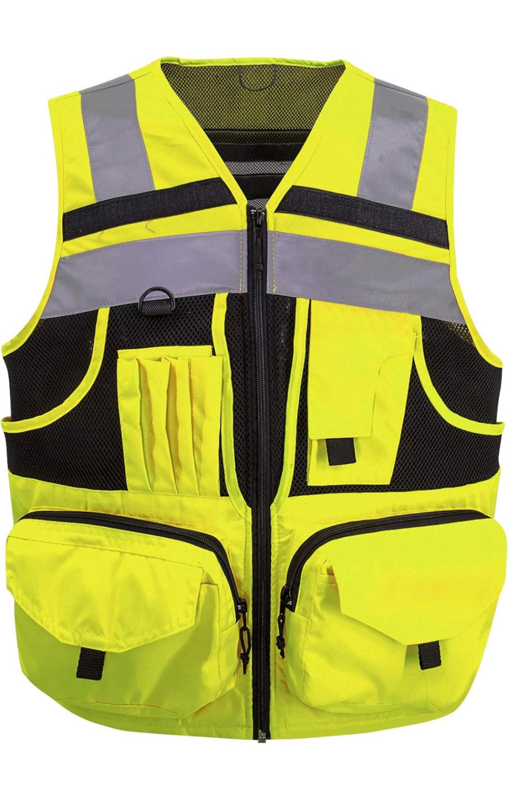 3M Reflective Stripes Safety Vest Workwear For Men And Women Hi-Vis Vest