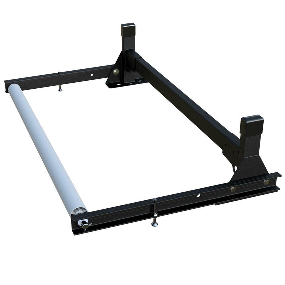 Black Vantech H1 47" Roller System with 24" Long Extension Plate