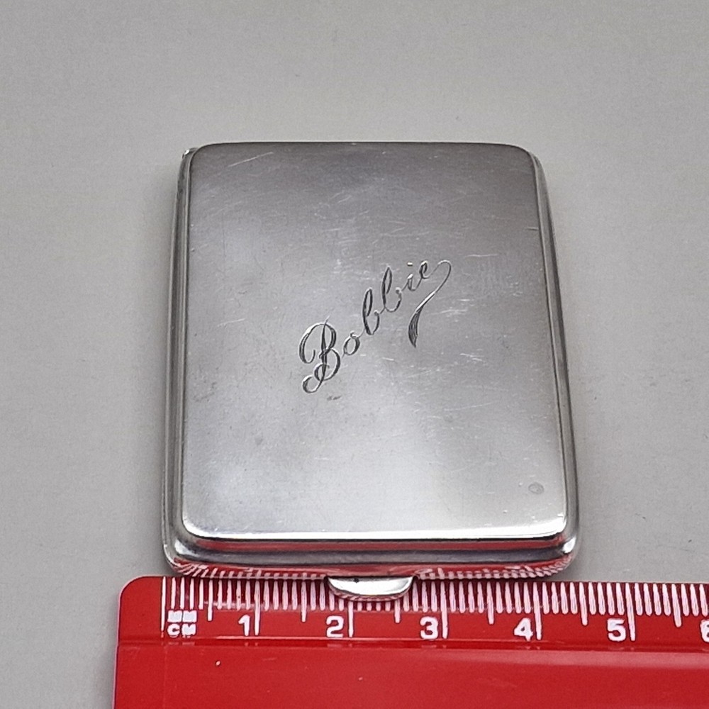 Sterling Silver Matchbook Case by D Bros 1928