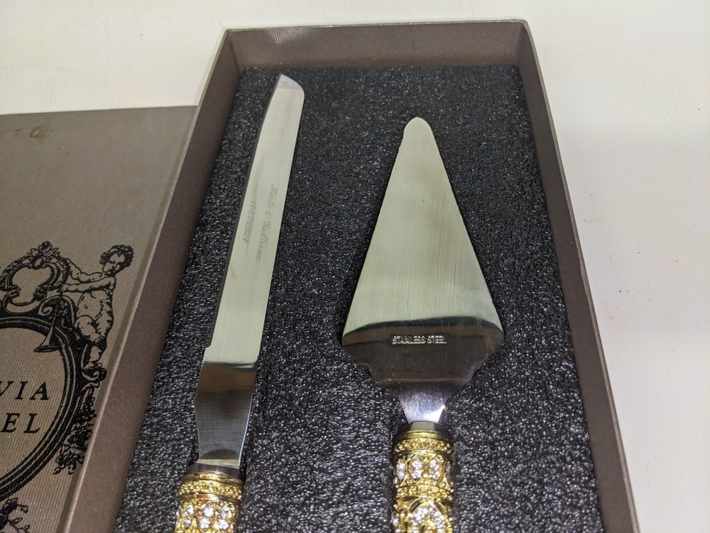 Olivia Riegel Gold Windsor Dessert Serving Set (239)