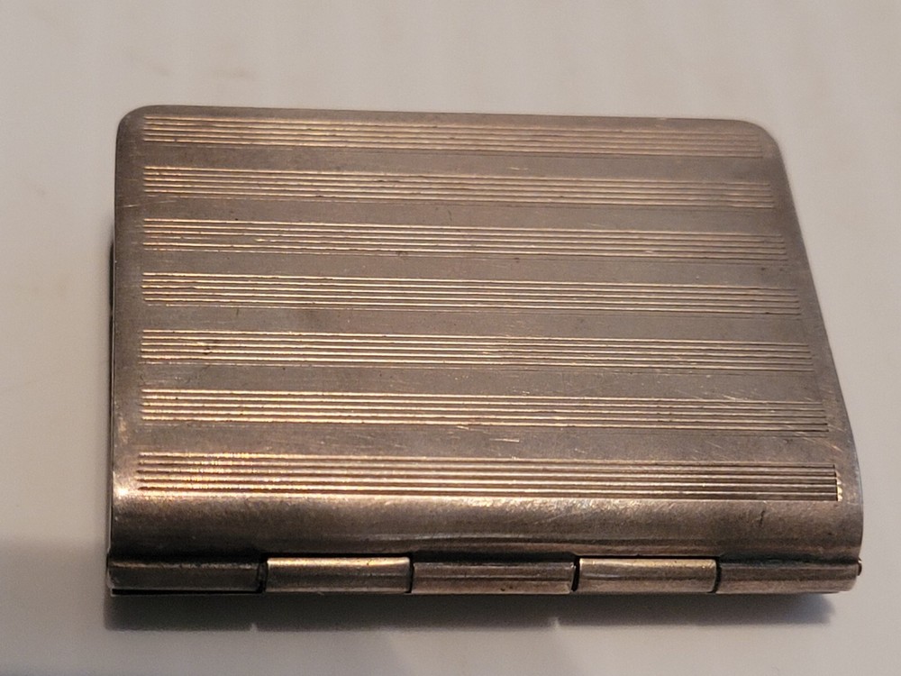 Napier Sterling Match/Pill Box