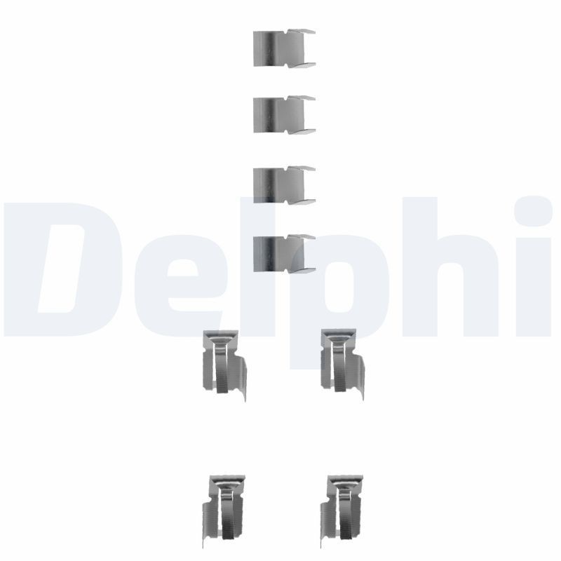 Accessory Kit, disc brake pad DELPHI LX0183