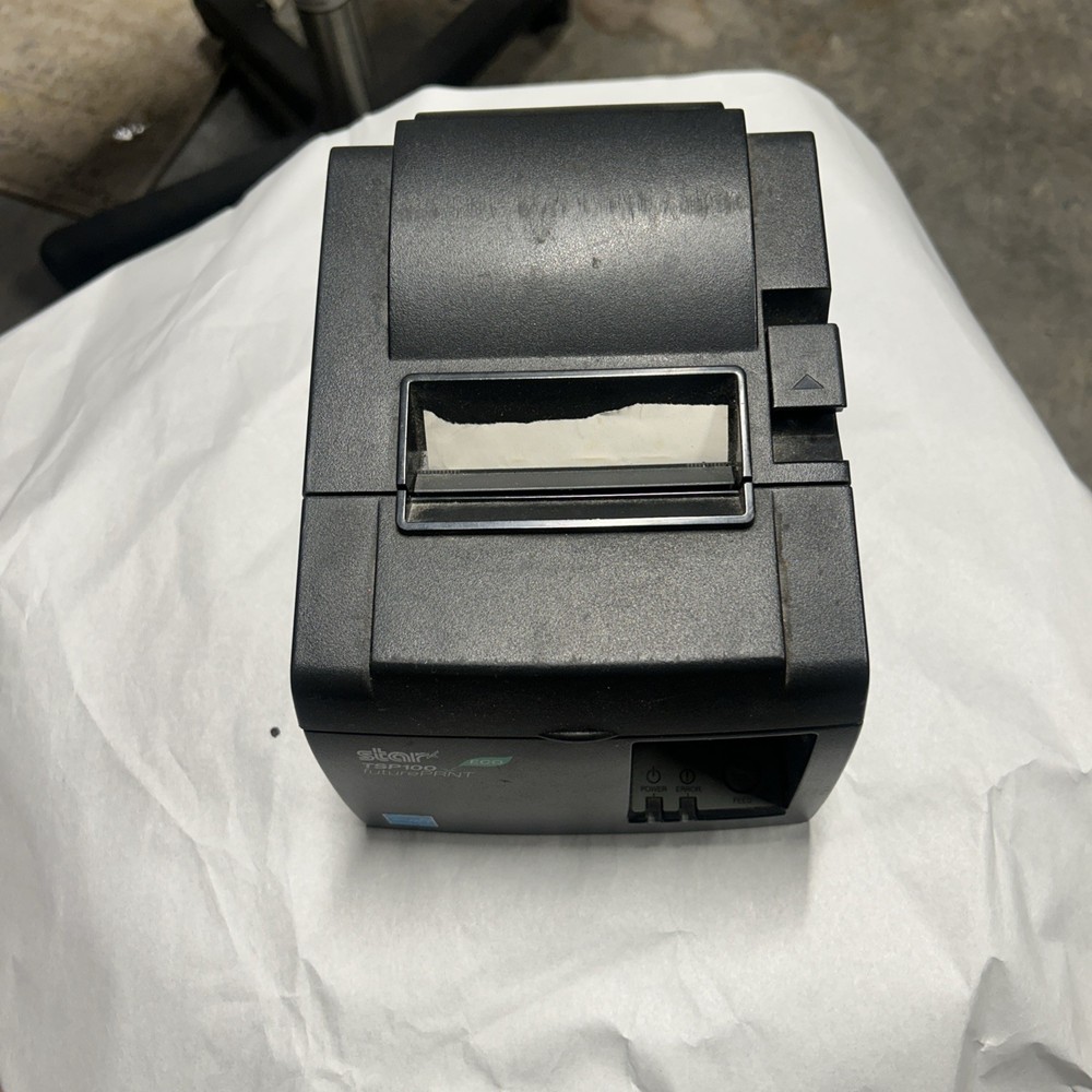 STAR TSP100 ECO future PRiNT Receipt Printer untested as is!