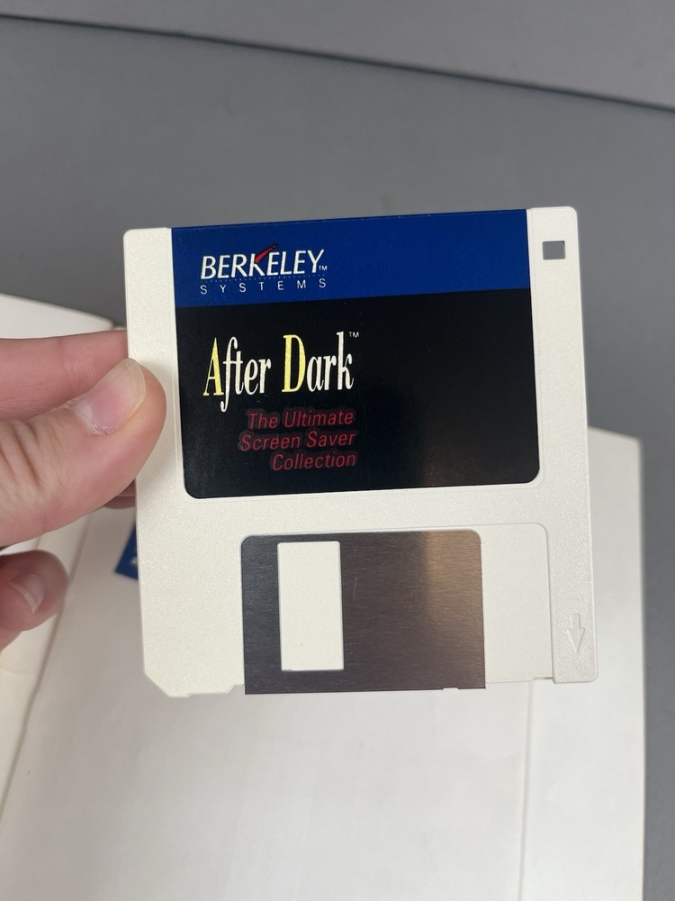 After Dark Screen Saver Berkeley 3.5" Floppy Disk - Vintage Computing