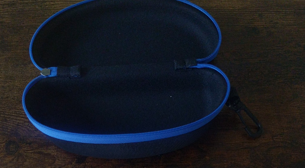 Blue Sunglasses Case