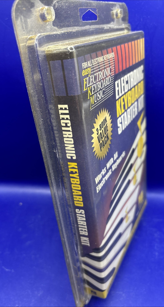 Hal-Leonard Electronic Keyboard Starter Kit 3-Book Value Pack - NIB, Sealed