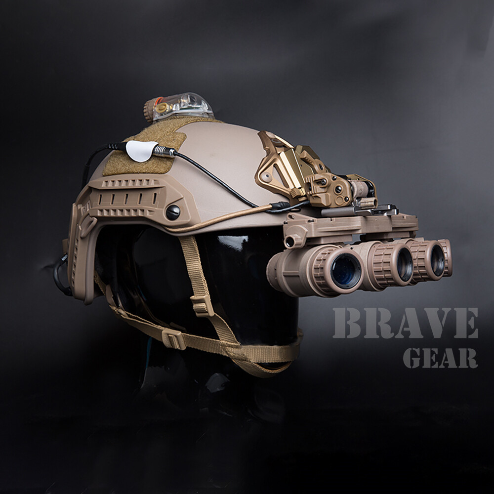 GSGM DPAM Mount w/Helmet Shroud for ANVIS Night Vision Dark Earth