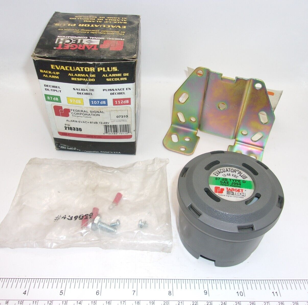 FSC TARGET TECH 210330 12-48VDC 87dB, ALARM EVAC, 1163A