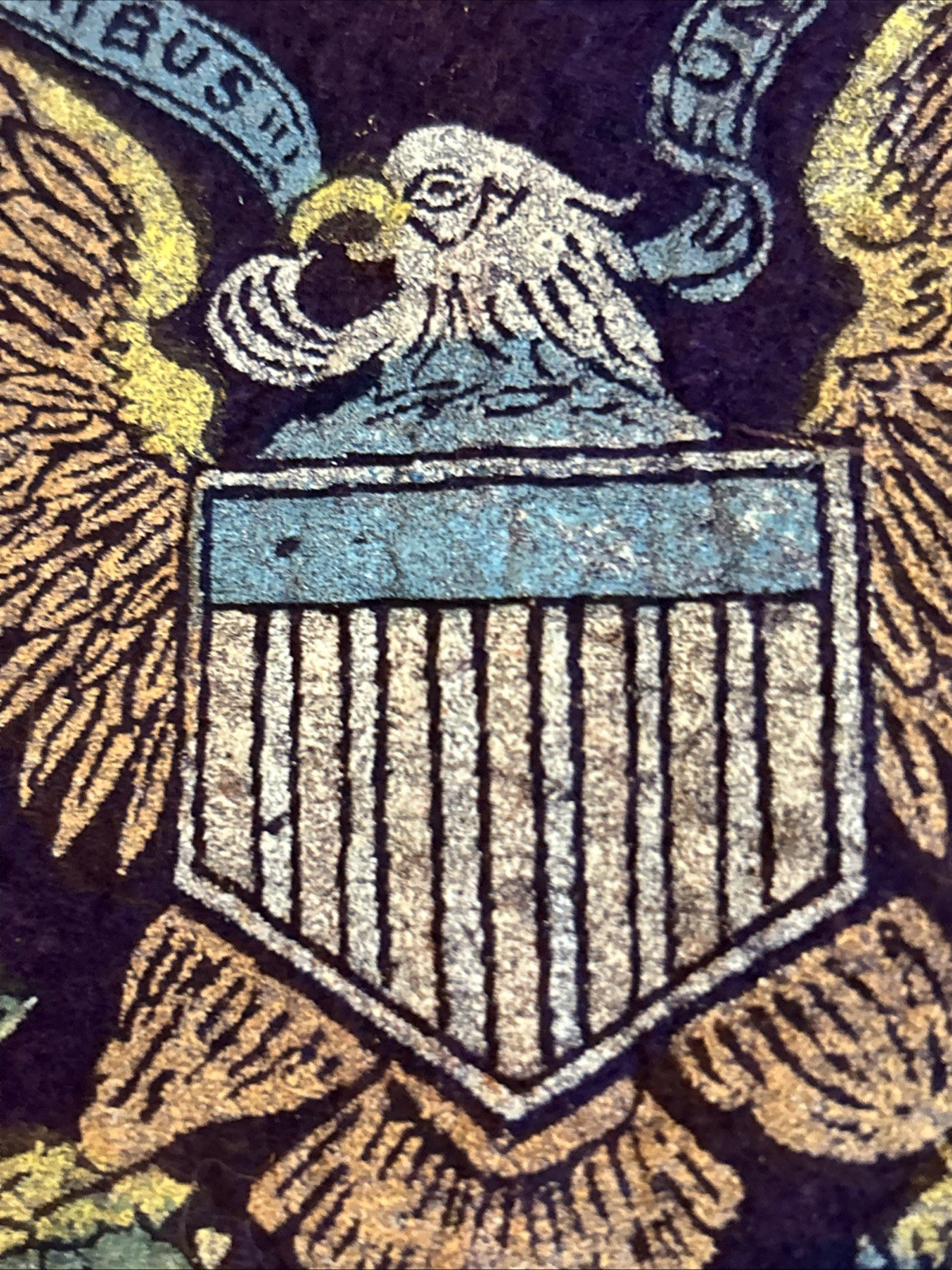 Vintage National Guard State Camp 1939 Pennant WWII Preparation