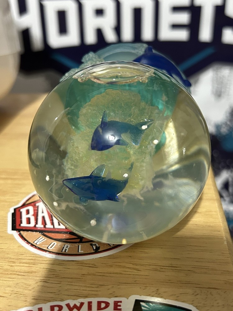 Dolphin Snow Globe - Vintage 2003