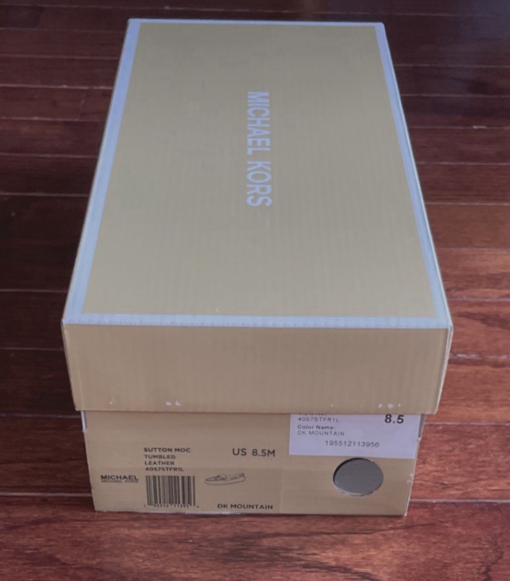 MICHAEL KORS EMPTY Shoe Box ONLY Size 8.5M Storage Organization