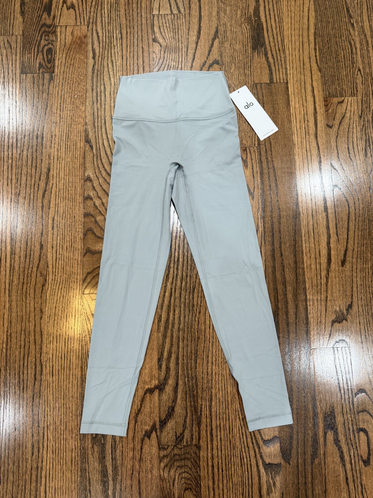 ALO Yoga High Waist Alosoft Leggings GRAY - Size SMALL