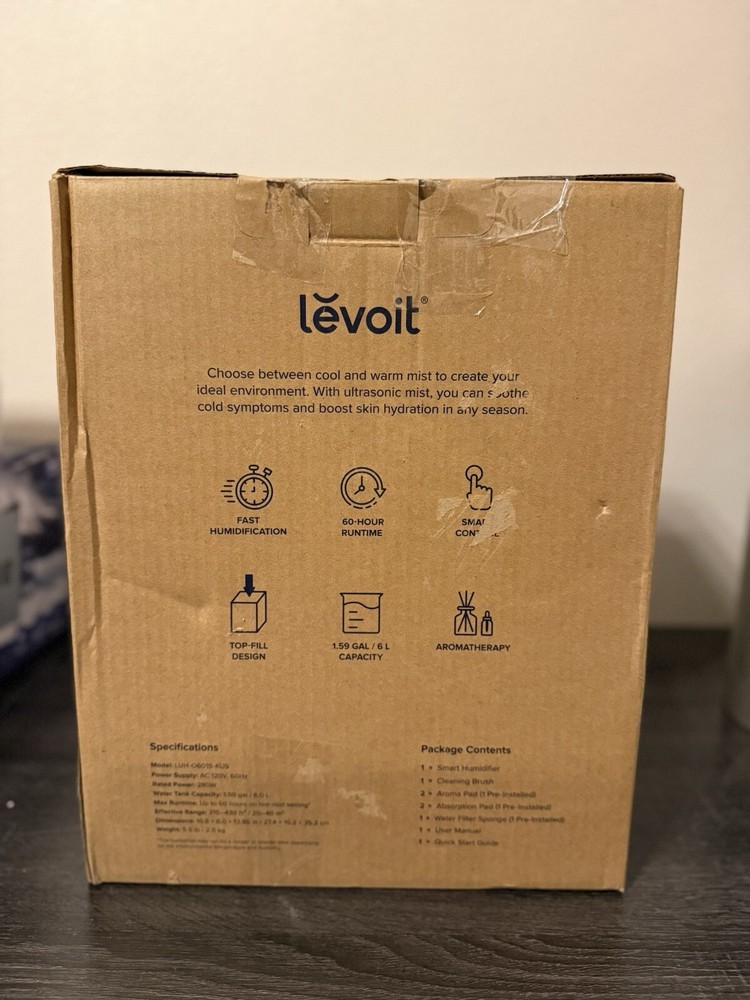 Levoit Humidifier ￼