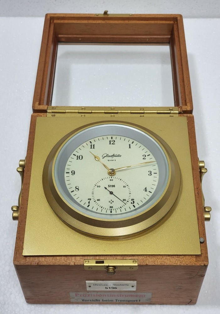 GLASHUTTE PRECISION MARINE QUARTZ CHRONOMETER TYP 1-71