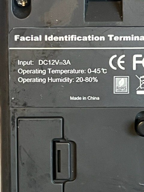 Time Attendance Biometric Fingerprint
