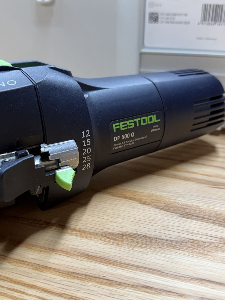 Festool DF500 Domino MINT with 2 Cutters