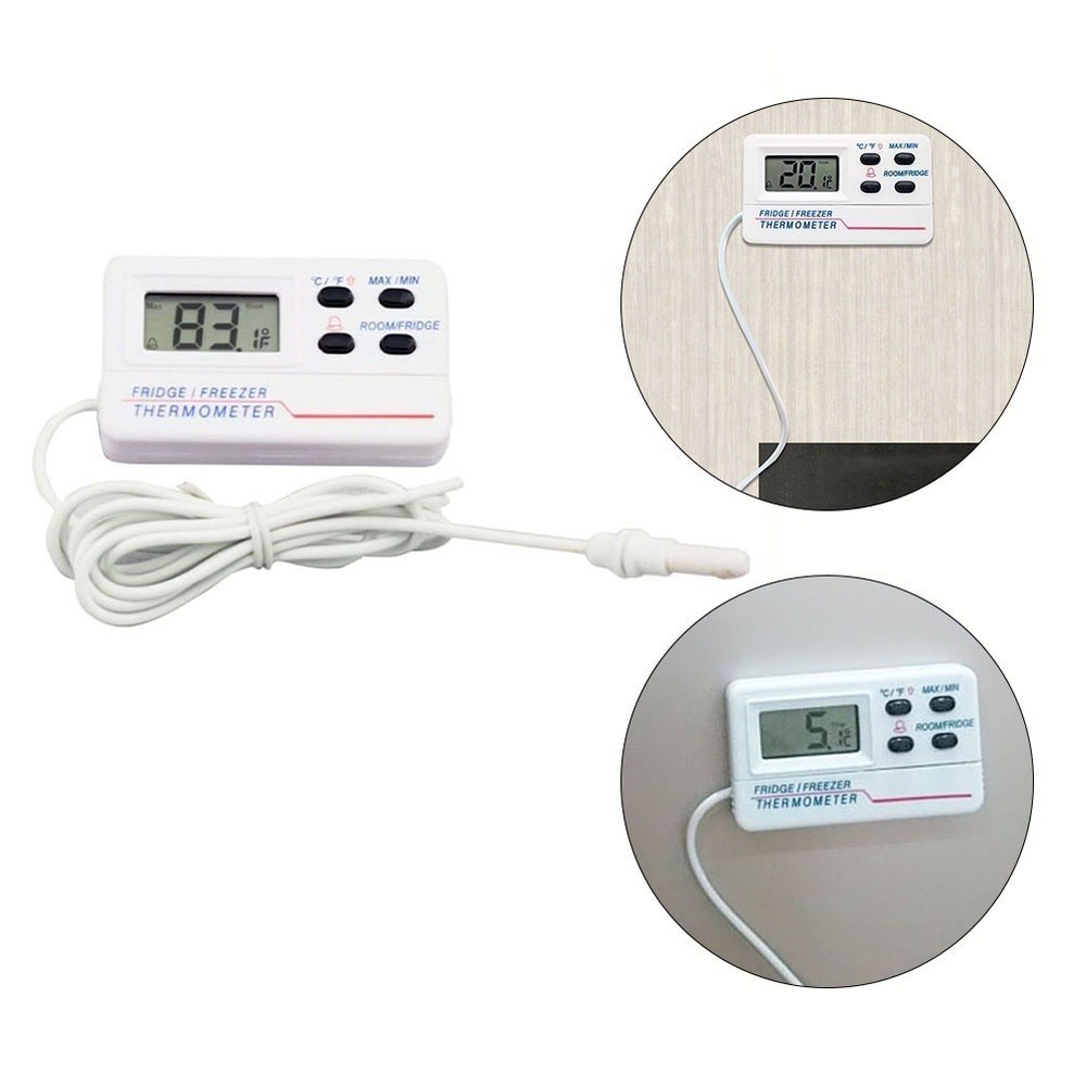 Refrigerator Digital Alarm Wide Temperature Range Easy Switchable Sensors