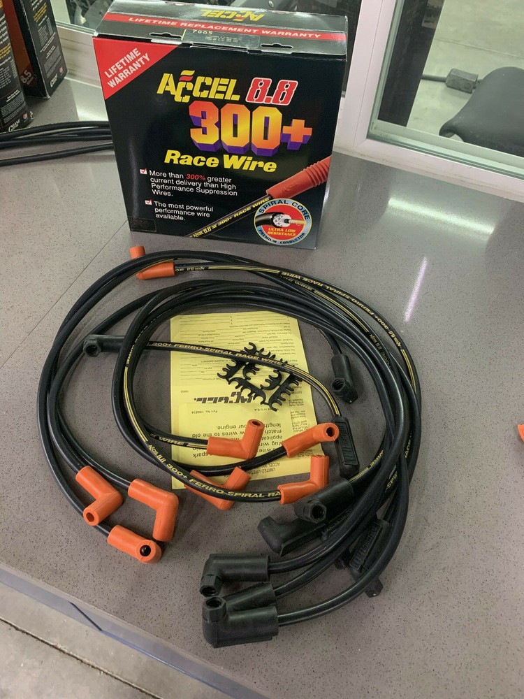 ACCEL 7048 Custom Fit 300+ Race Spark Plug Wire Set