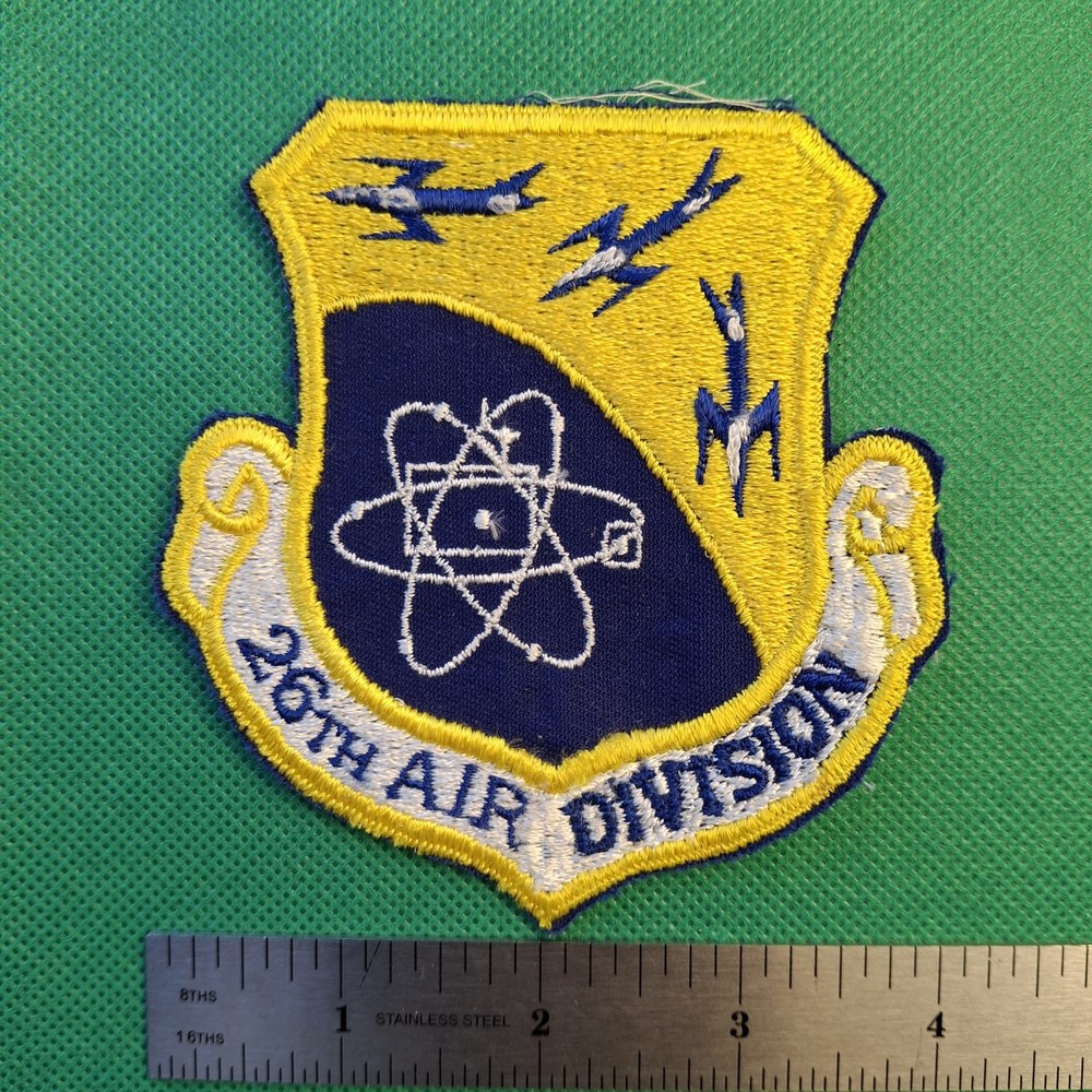 US Air Force 1960's/Cold War 26th Air Division Patch