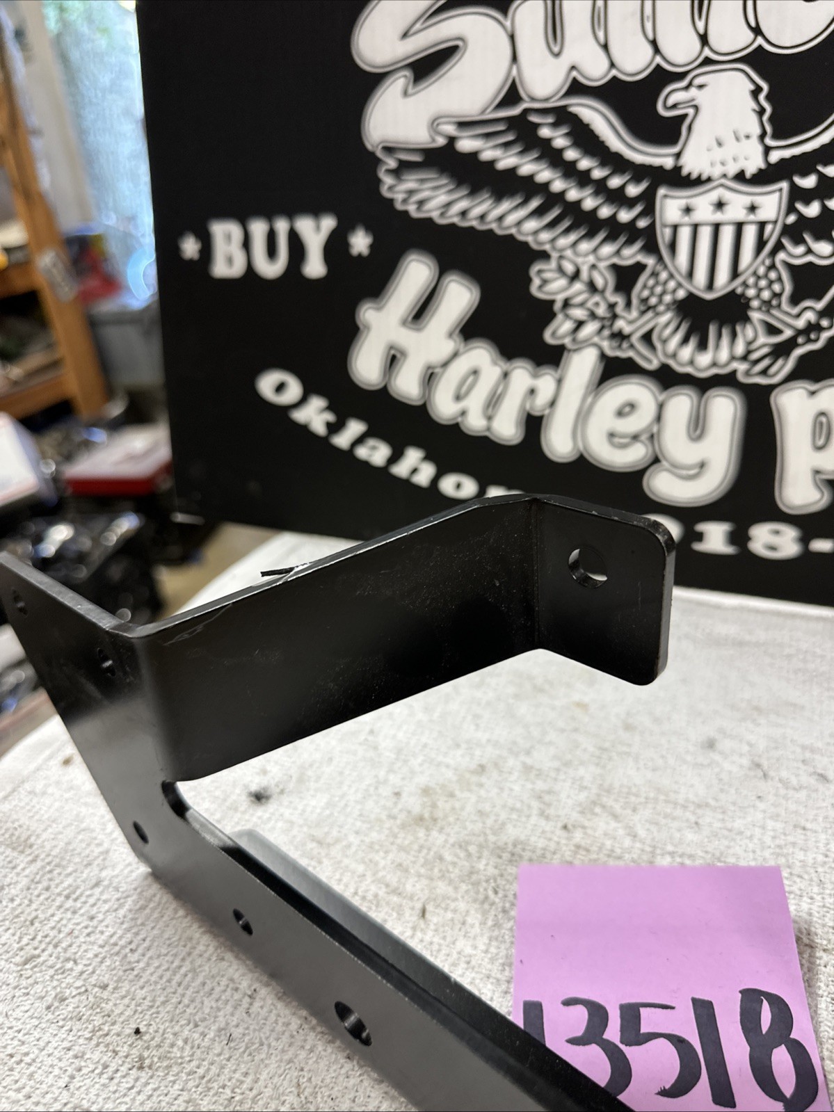Harley Sportster Vance & And Hines Exhaust Muffler Pipe Bracket Mount Sportster