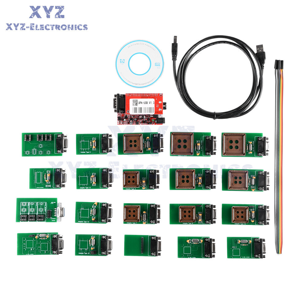 UPA-USB Automotive ECU Programmer USB V1.3 Full Adapters with NEC Functions
